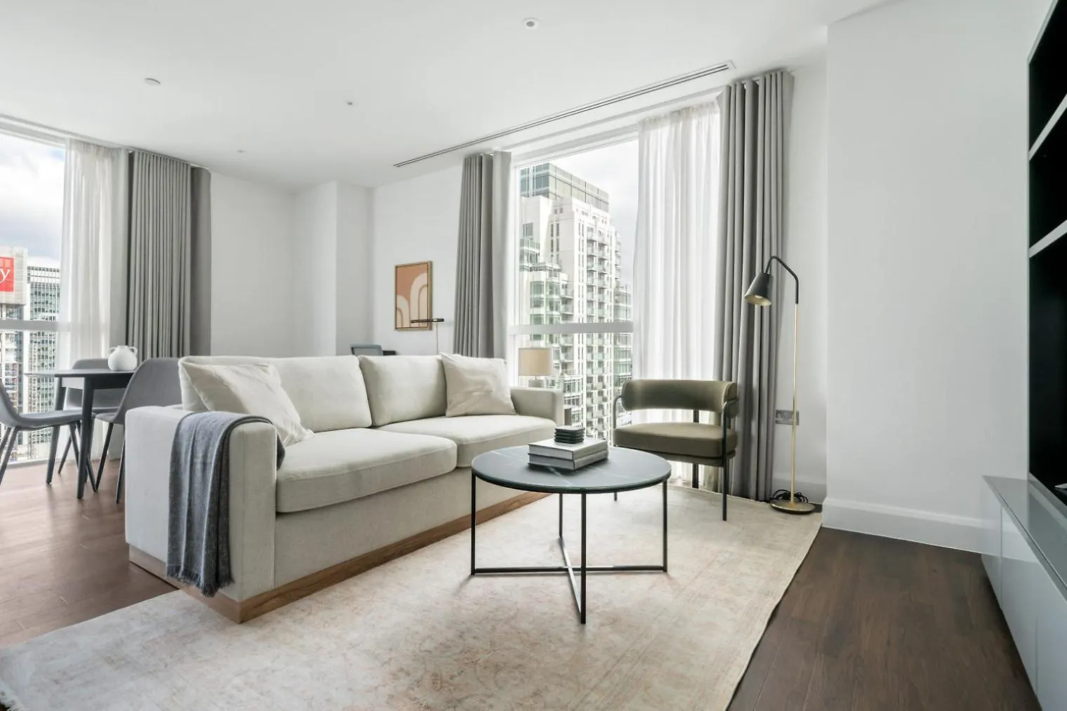 Апартаменты Blueground Canary Wharf Nr Wharf Lon-166 Лондон